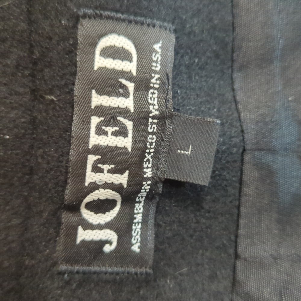 Vintage Elegant Black Pea Coat - Picture 7 of 8